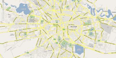 Boekarest kaart